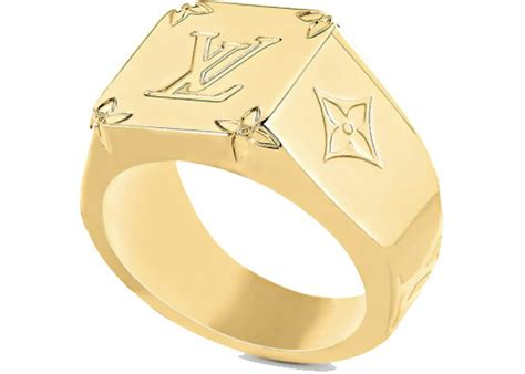 louis vuitton ring dame|Louis Vuitton monogram ring.